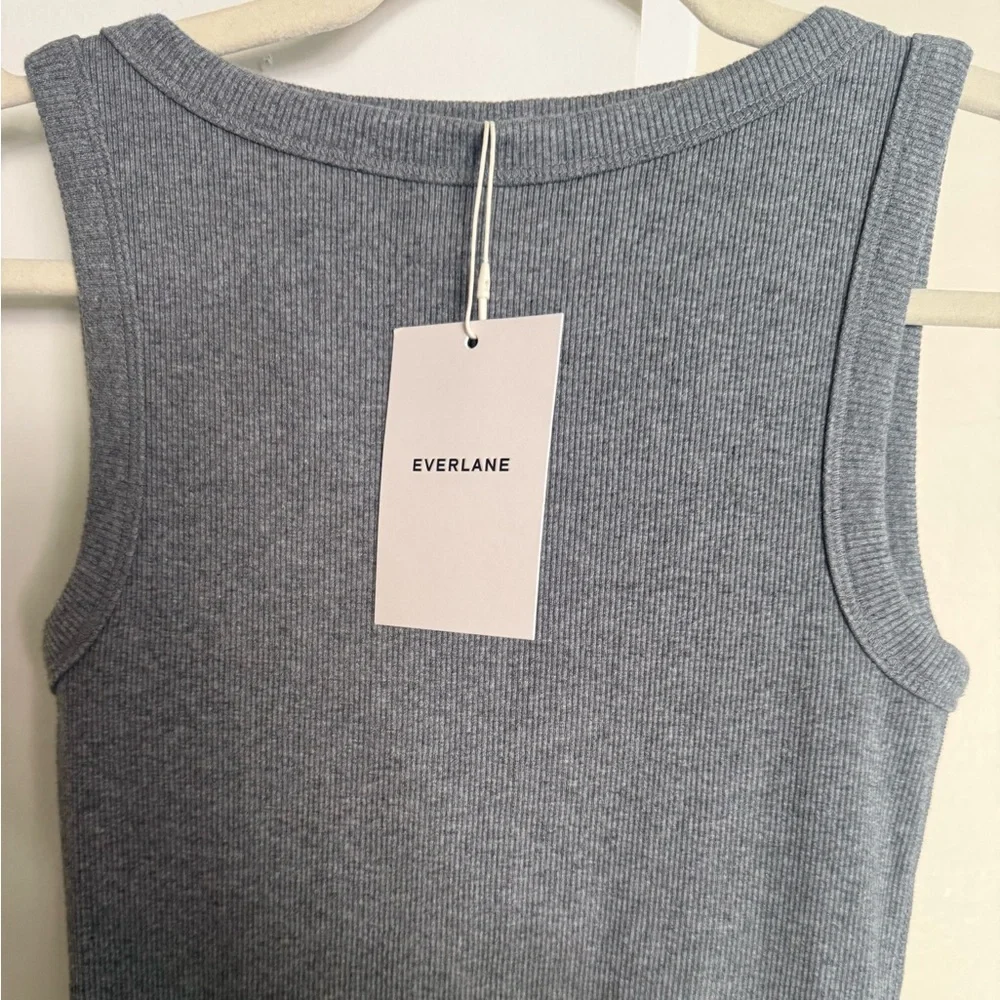 Everlane Gray Midi Dress - Picture 3 of 4